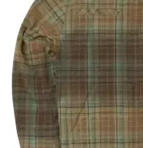 SCO.Co yellow green retro jacket Brown
