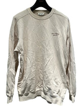 ACNE STUDIO small logo crew neck sweatshirt XXS Beige