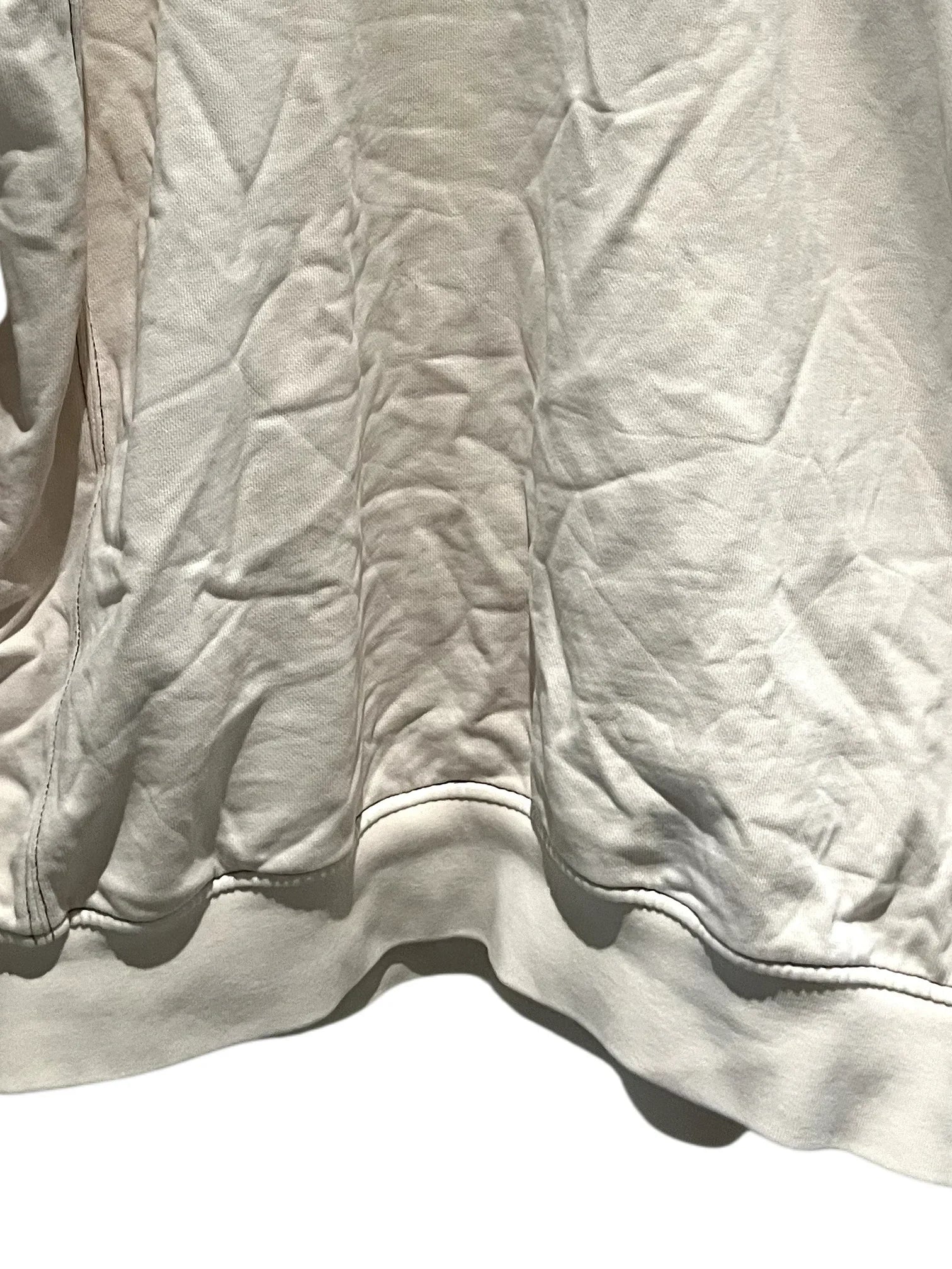 ACNE STUDIO small logo crew neck sweatshirt XXS Beige