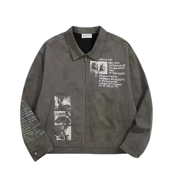 POH Detroit Jacket XL Grey