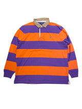 Polo Ralph Lauren Long Sleeve Rugby Shirt XL Purple