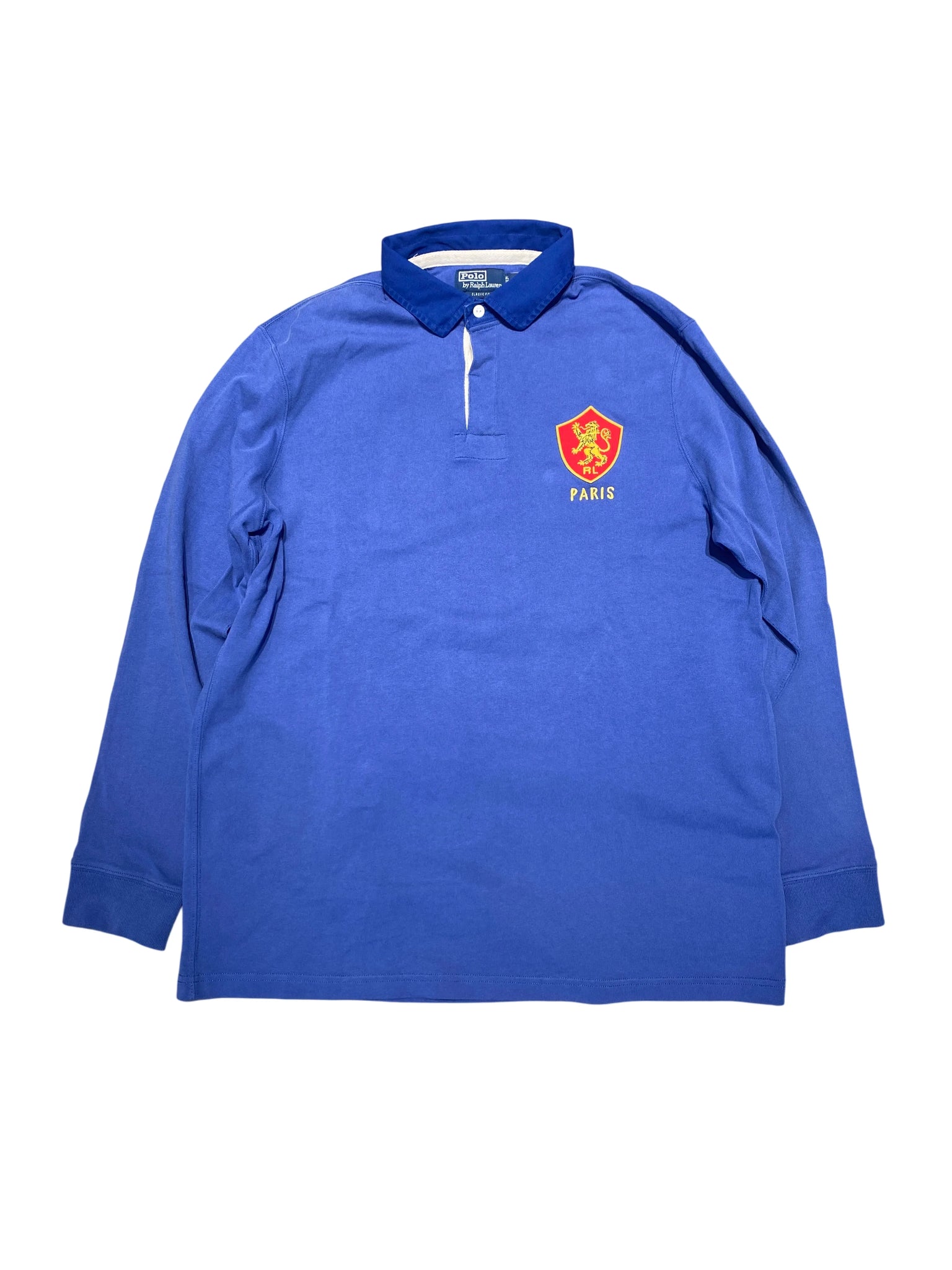 Polo Ralph Lauren Rugby Shirt XL Blue