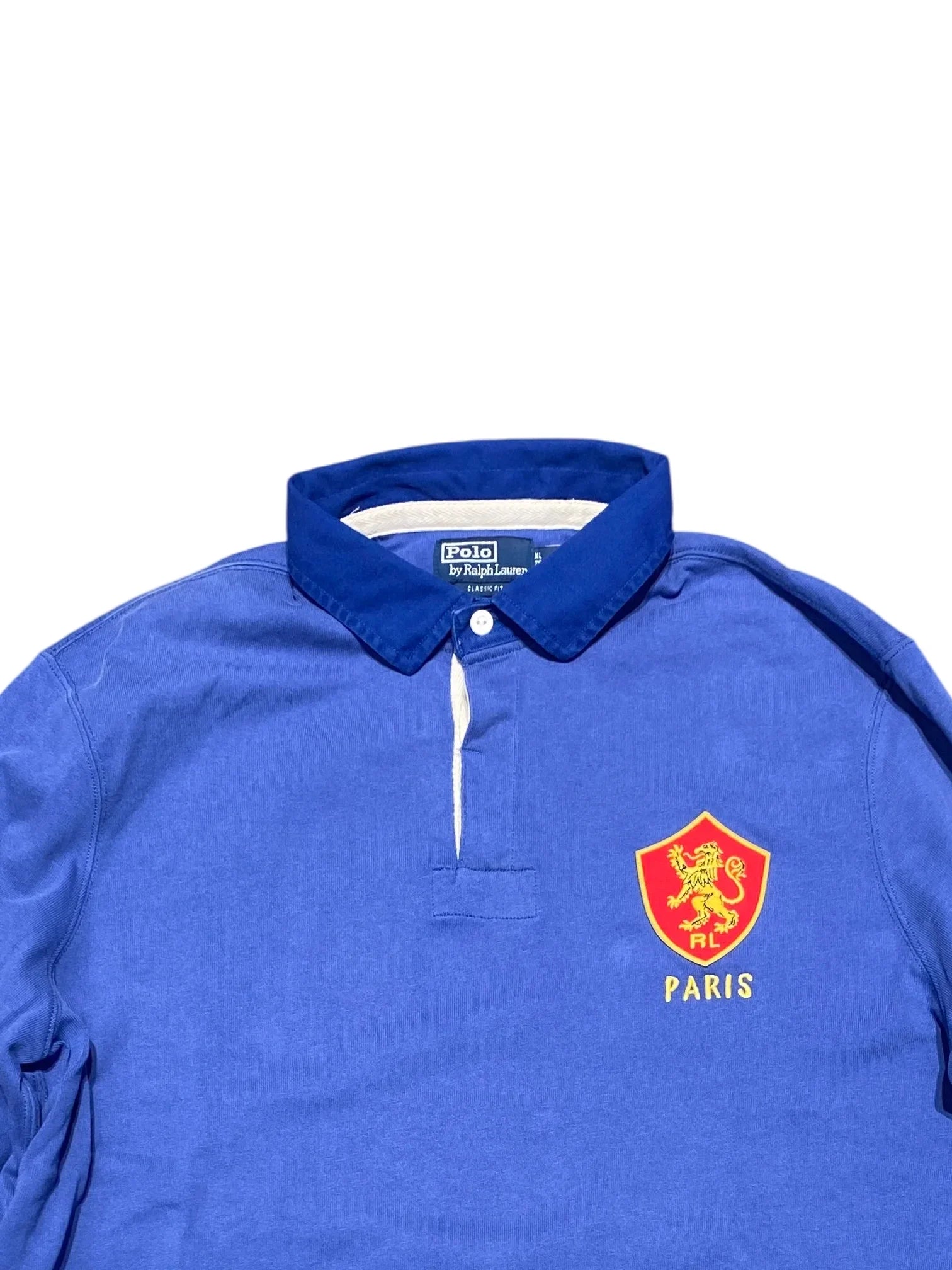 Polo Ralph Lauren Rugby Shirt XL Blue