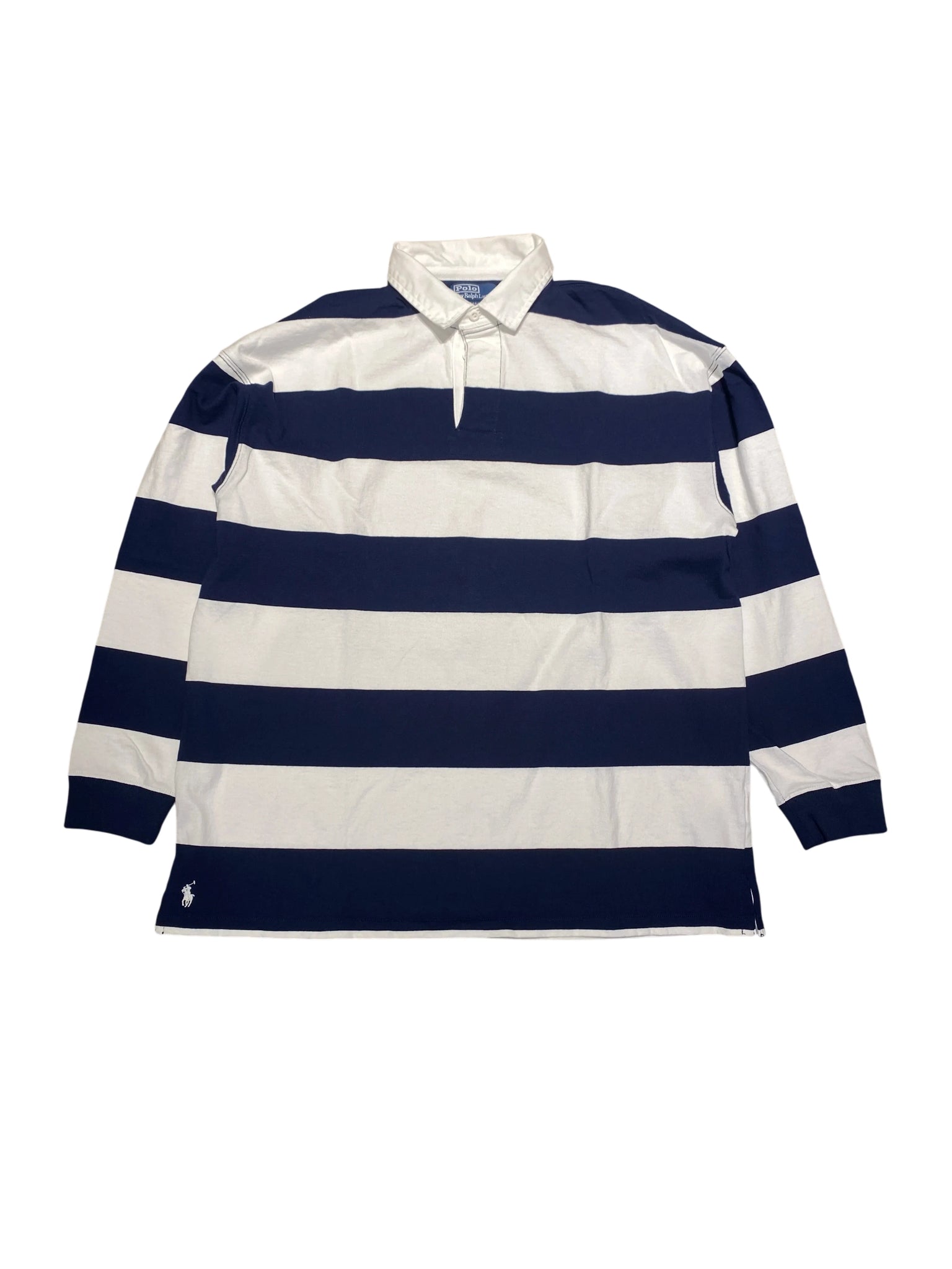 Polo Ralph Lauren Longsleeve Rugby Shirt XL Navy