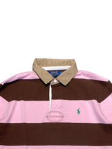 Polo Ralph Lauren Longsleeve Rugby Shirt XL Pink