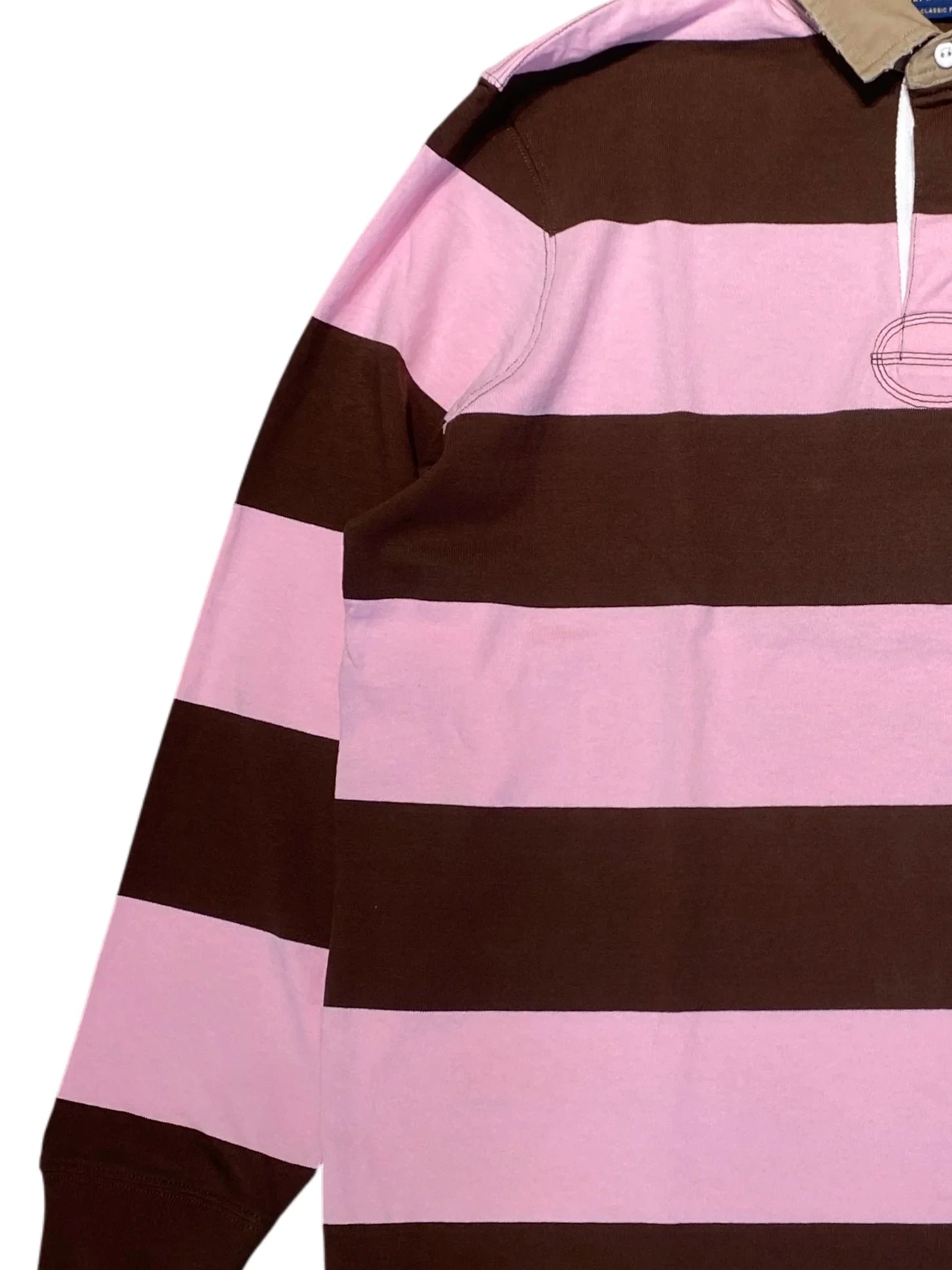 Polo Ralph Lauren Longsleeve Rugby Shirt XL Pink