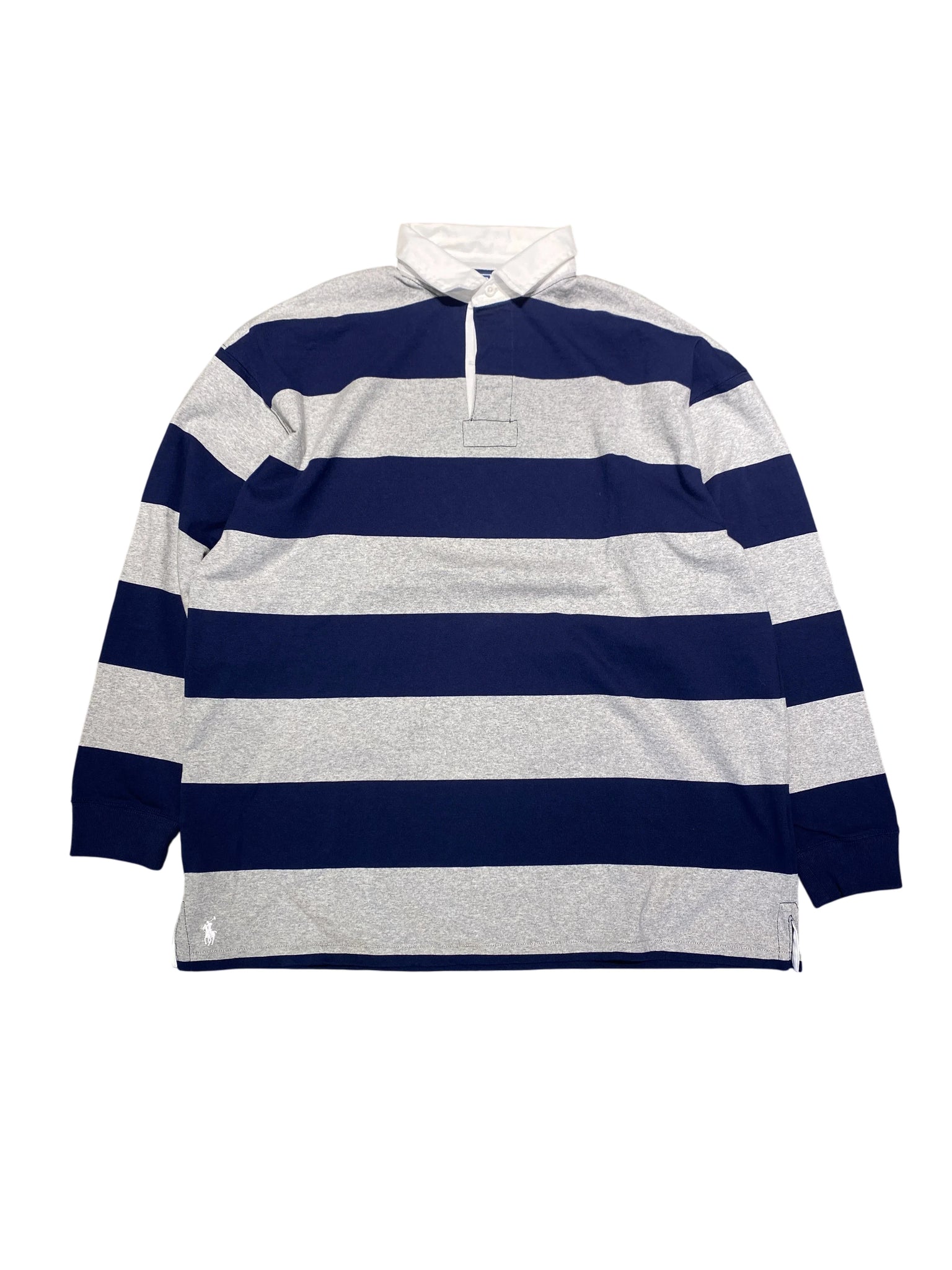 Polo Ralph Lauren Longsleeve Rugby Shirt Xl Navy