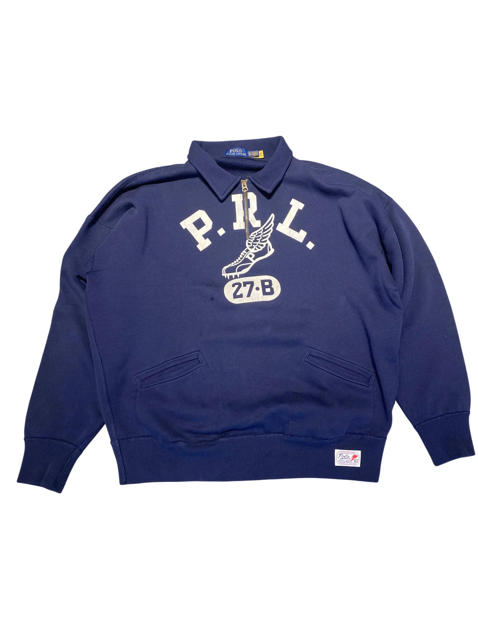 Polo Ralph Lauren Pullover Sweatshirt XL Navy