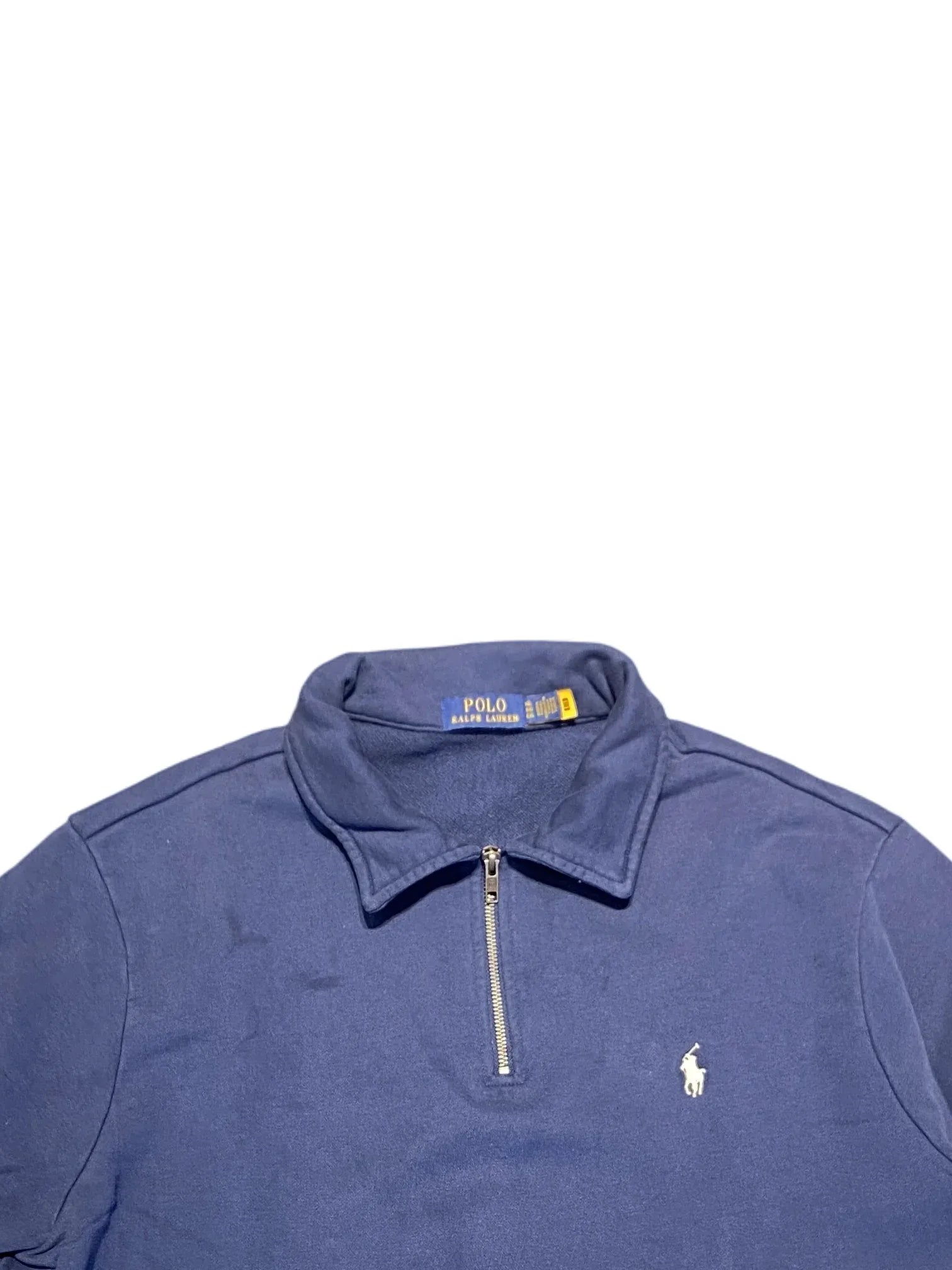 Polo Ralph Lauren Quarter-zip Pullover Sweatshirt XL Blue
