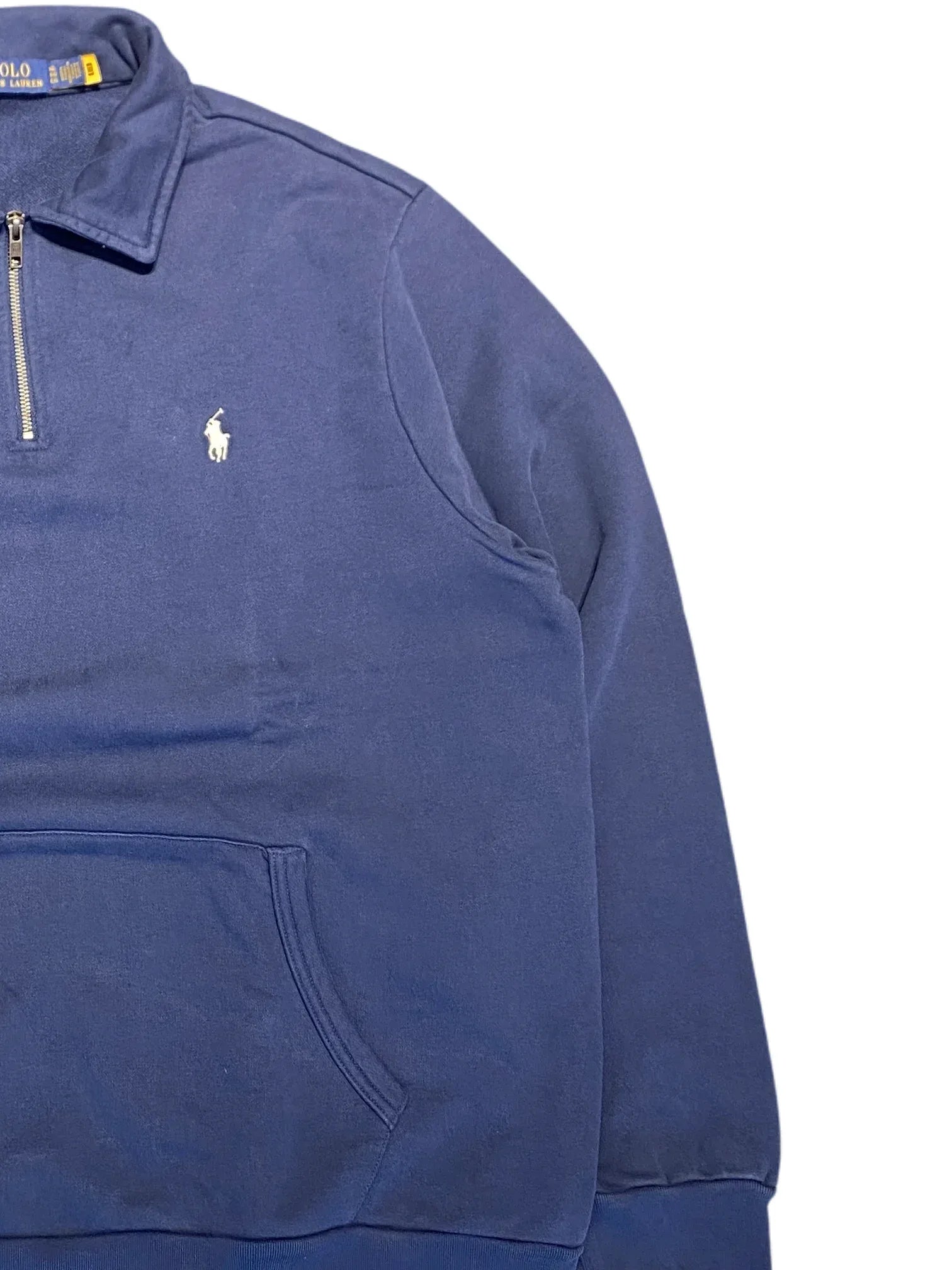 Polo Ralph Lauren Quarter-zip Pullover Sweatshirt XL Blue
