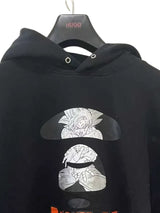 AAPE big logo hoddie XXL Black