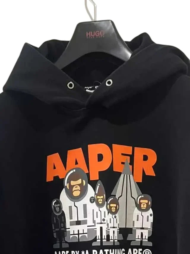 AAPE multi aapes hoddie XL Black