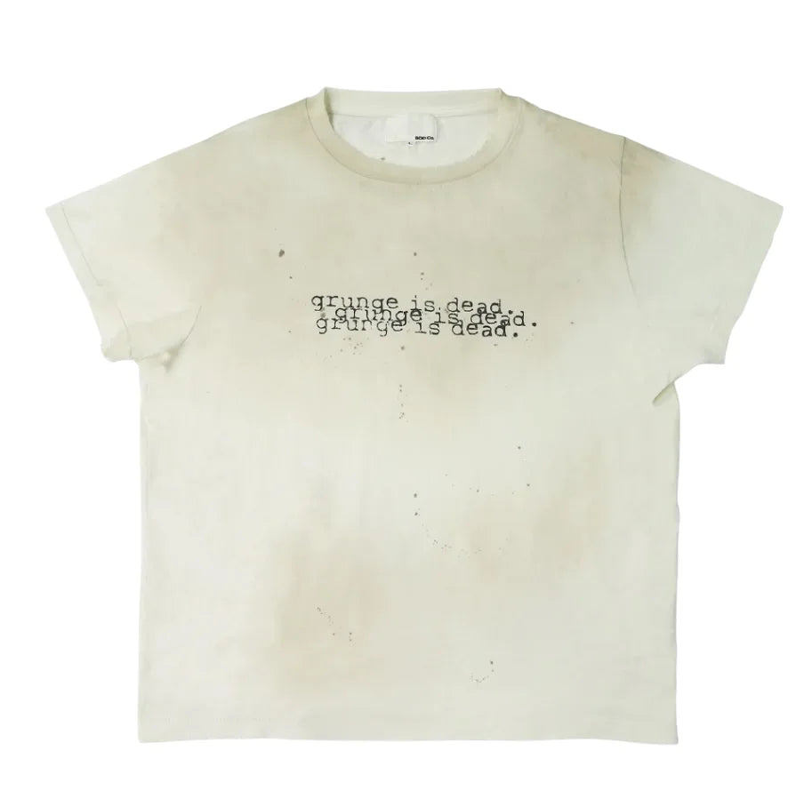SOD.Co grunge is dead t-shirt L White