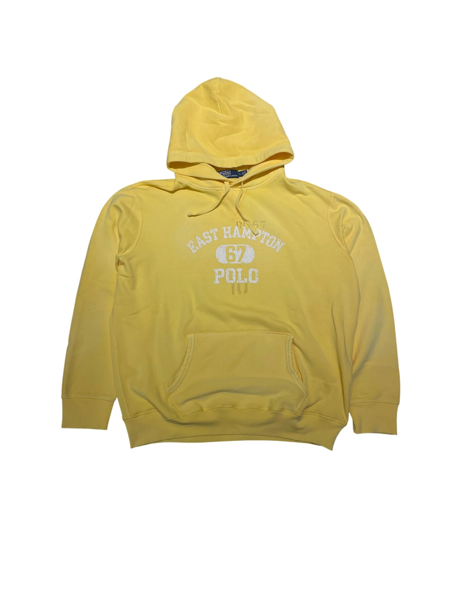 Polo Ralph Lauren Hoodie XL Yellow