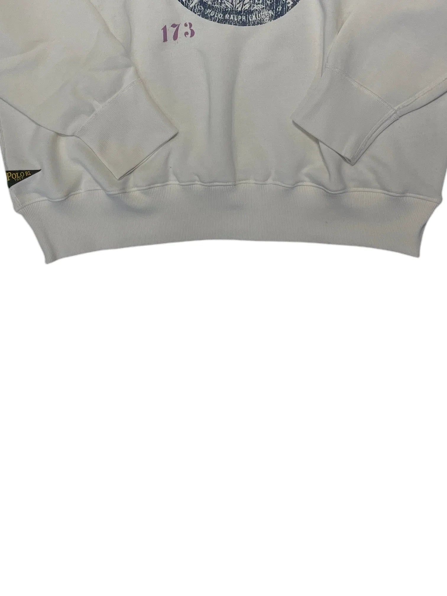 Polo Ralph Lauren Vintage Fit Crewneck XL White
