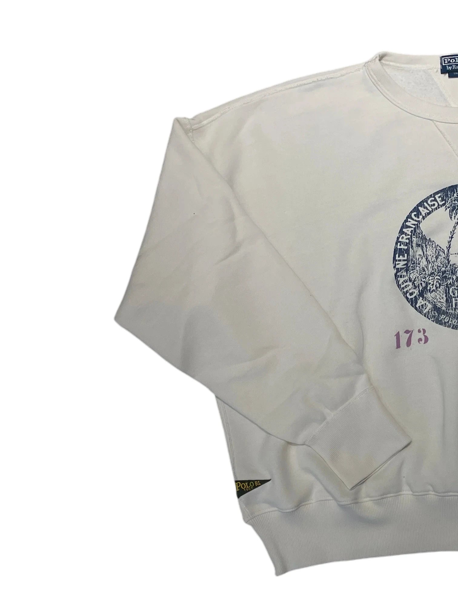 Polo Ralph Lauren Vintage Fit Crewneck XL White