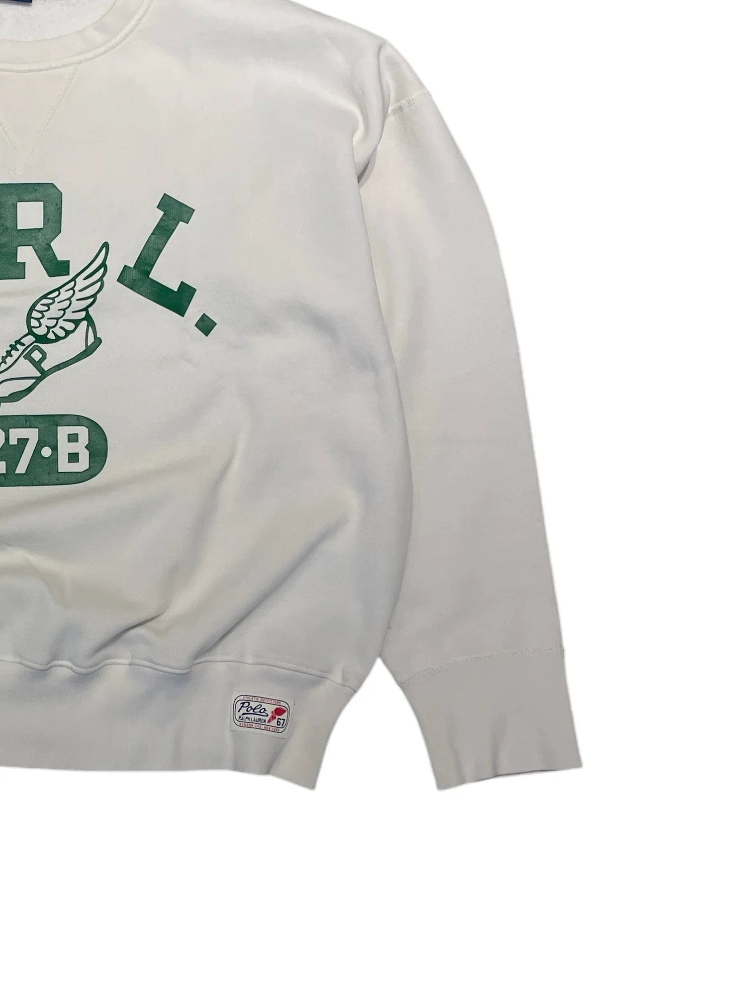 Polo Ralph Lauren Vintage Fit Crewneck XL White