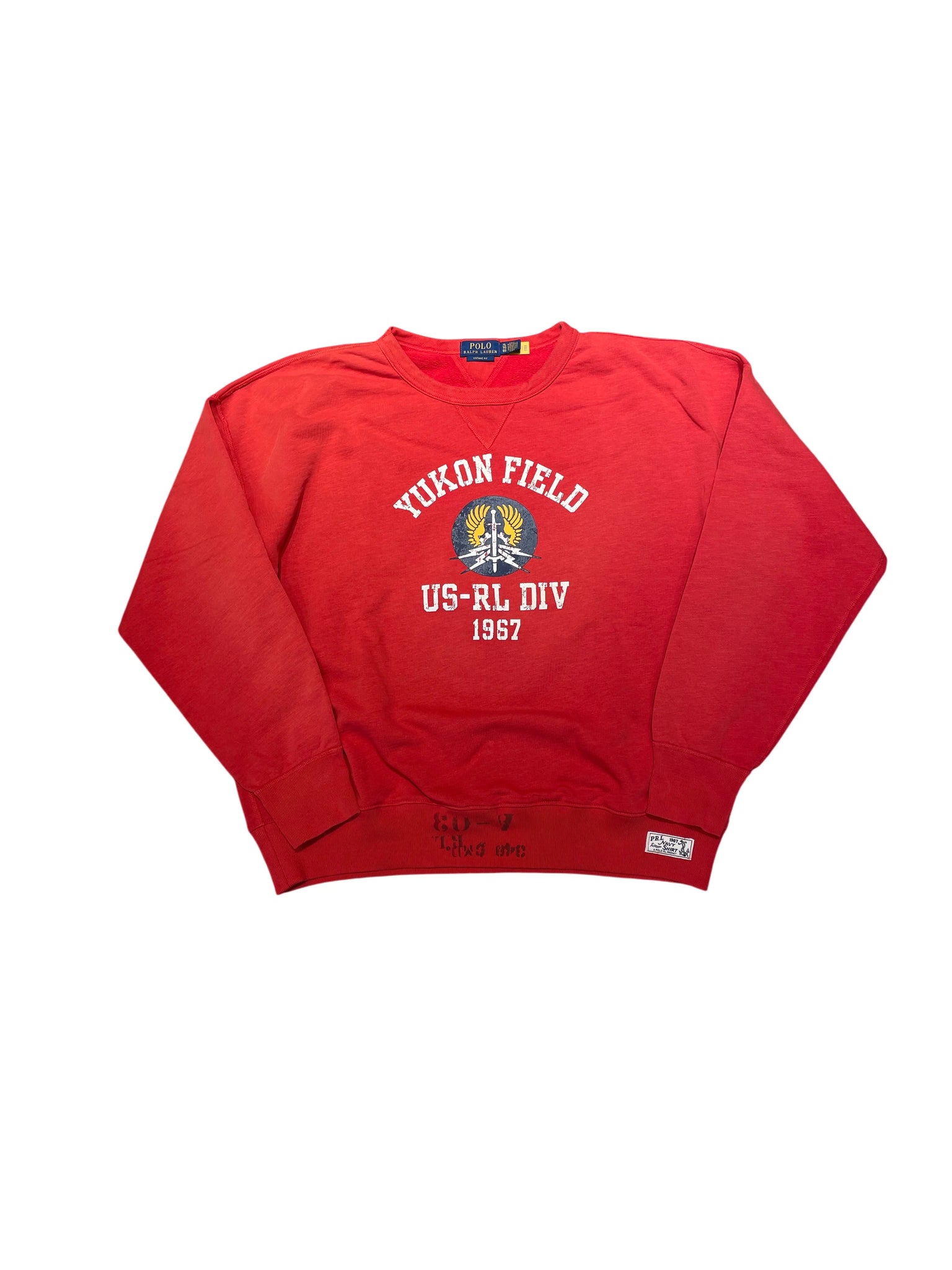 Polo Ralph Lauren Vintage Fit Crewneck XL Red