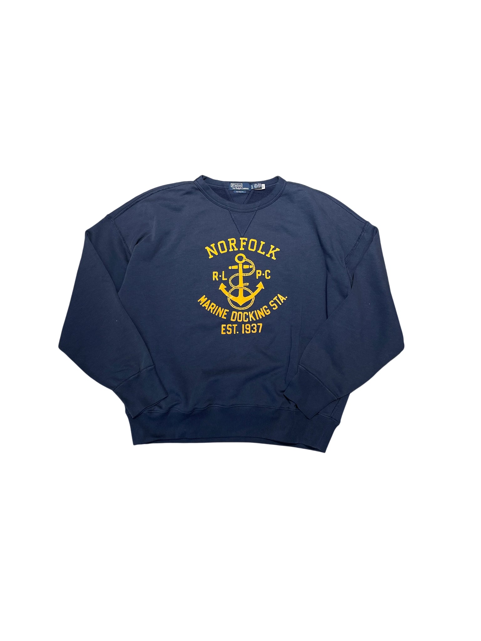 Polo Ralph Lauren Vintage Fit Crewneck XL Navy