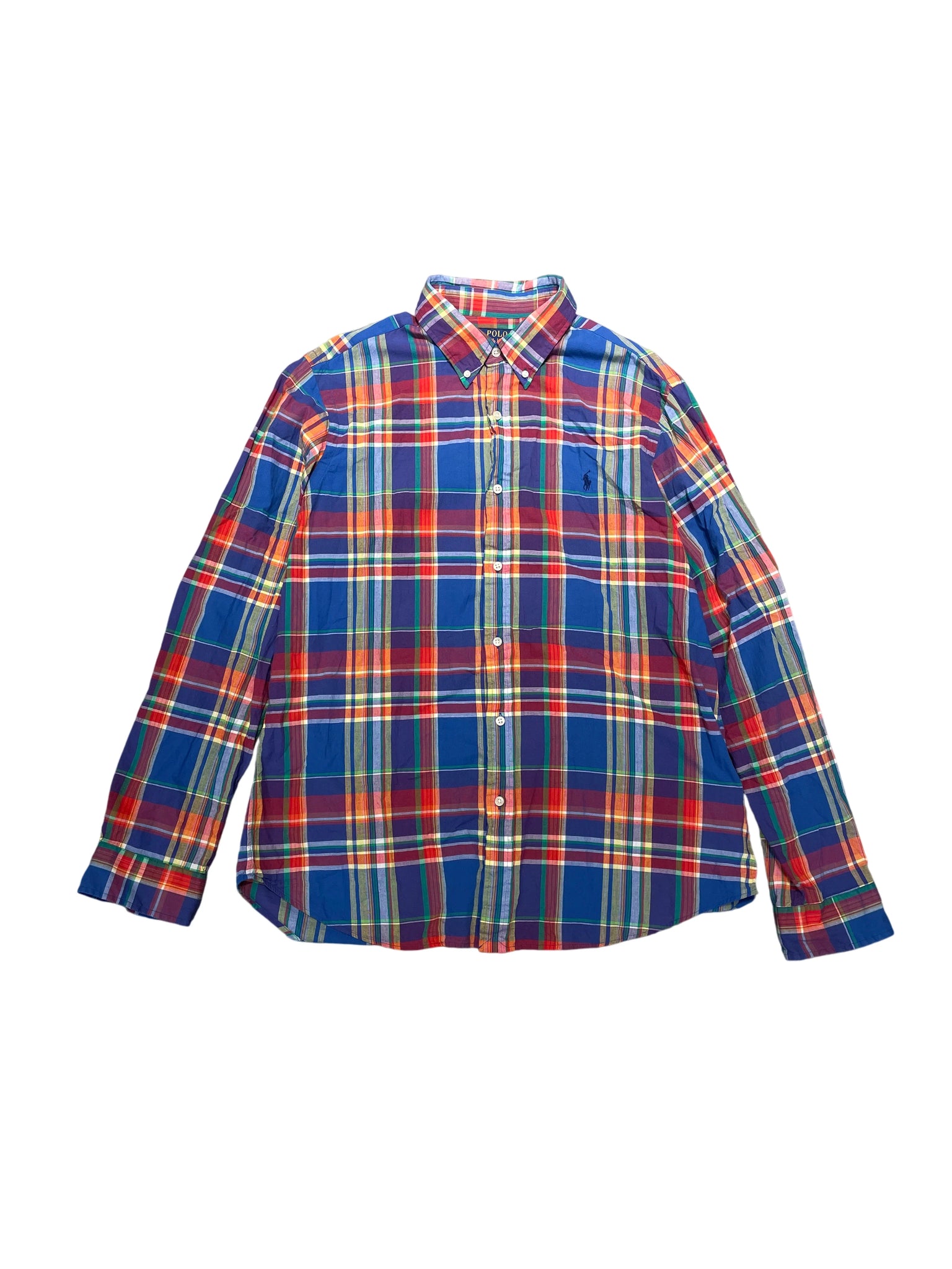 Polo Ralph Lauren Custom Fit Shirt XL Blue