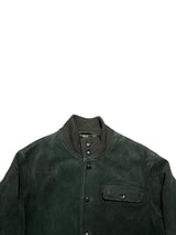 Polo Ralph Lauren Wild Leather Jacket XL Green