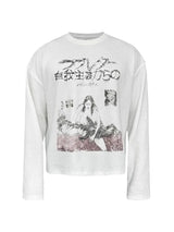 JCAESAR STUDIO white waffel long sleeve L White