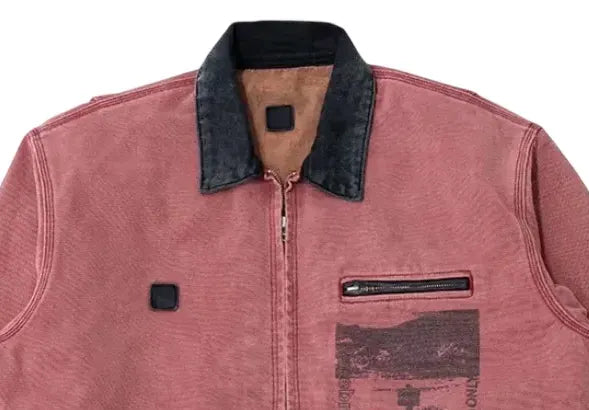 KIOSK red detroit jacket M Pink