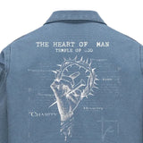 TAICHIISM blue detroit jacket M Blue