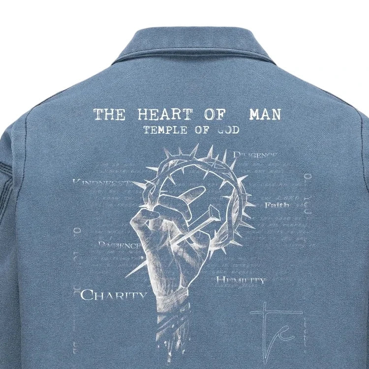 TAICHIISM blue detroit jacket M Blue