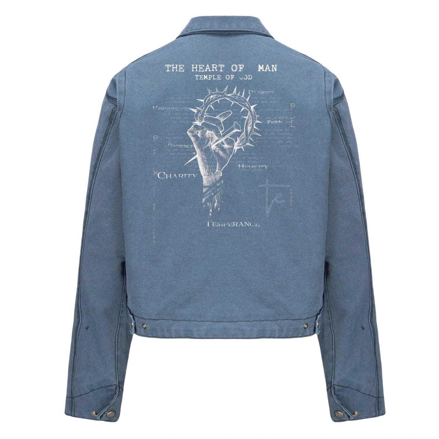 TAICHIISM blue detroit jacket M Blue