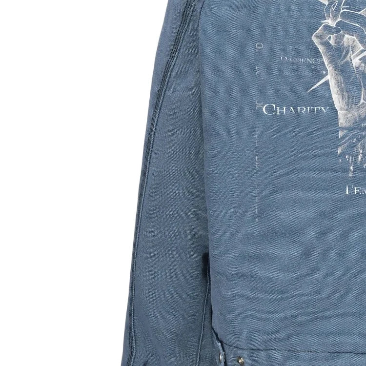 TAICHIISM blue detroit jacket M Blue