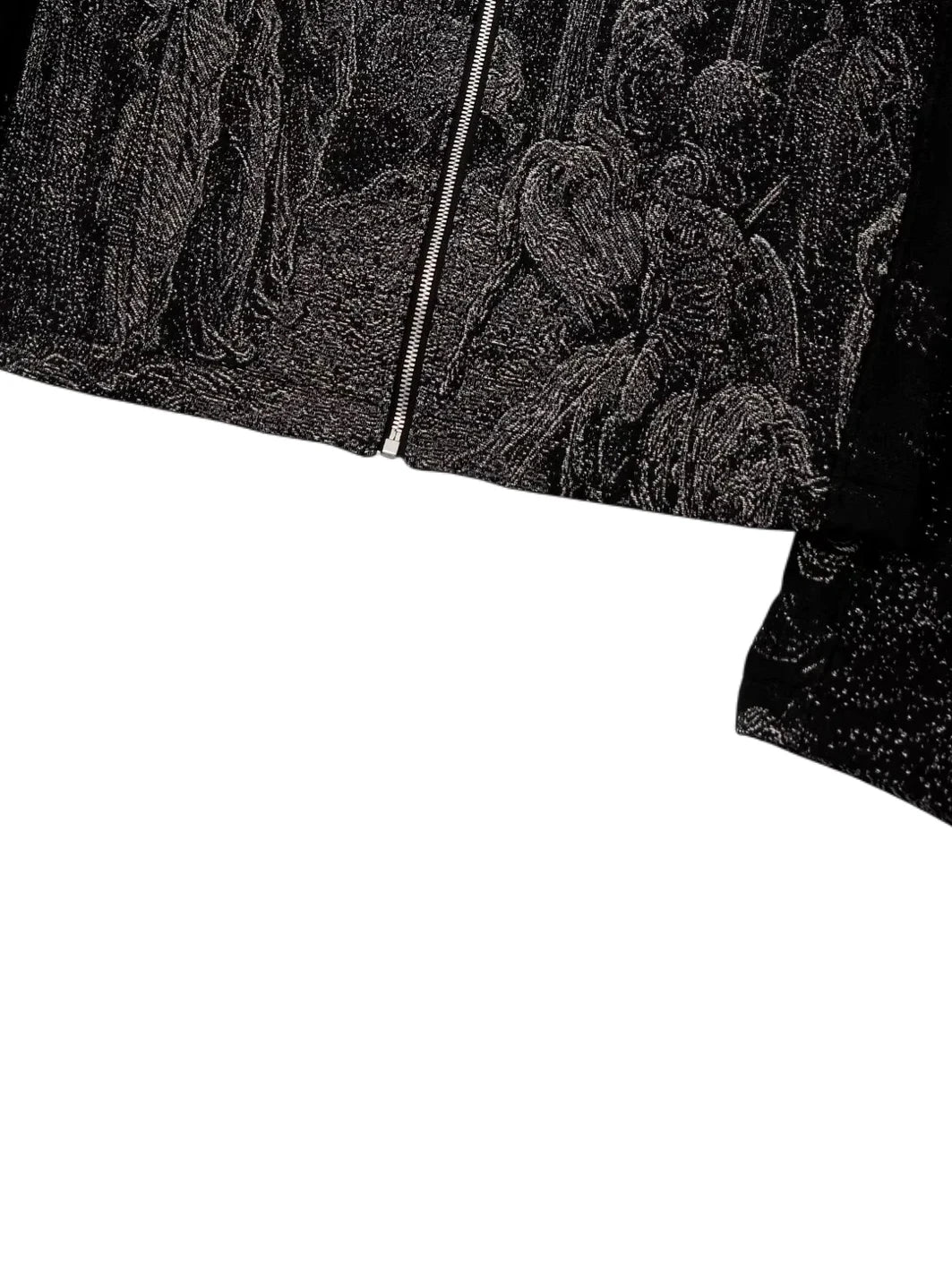 EODUP holy light texture jacket M Black