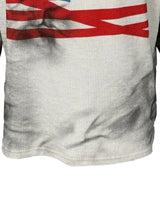 99CLUB parody flag camo long sleeve M White