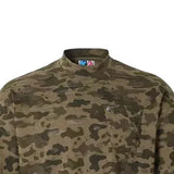 YADcrew camo ripped long sleeve L Green