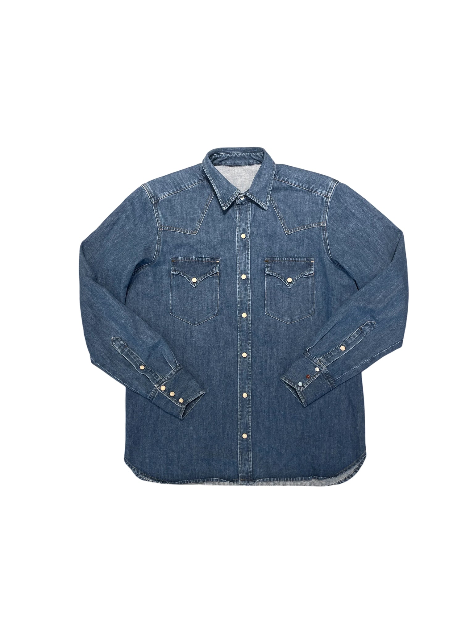 Fortela Denim Shirt L Blue