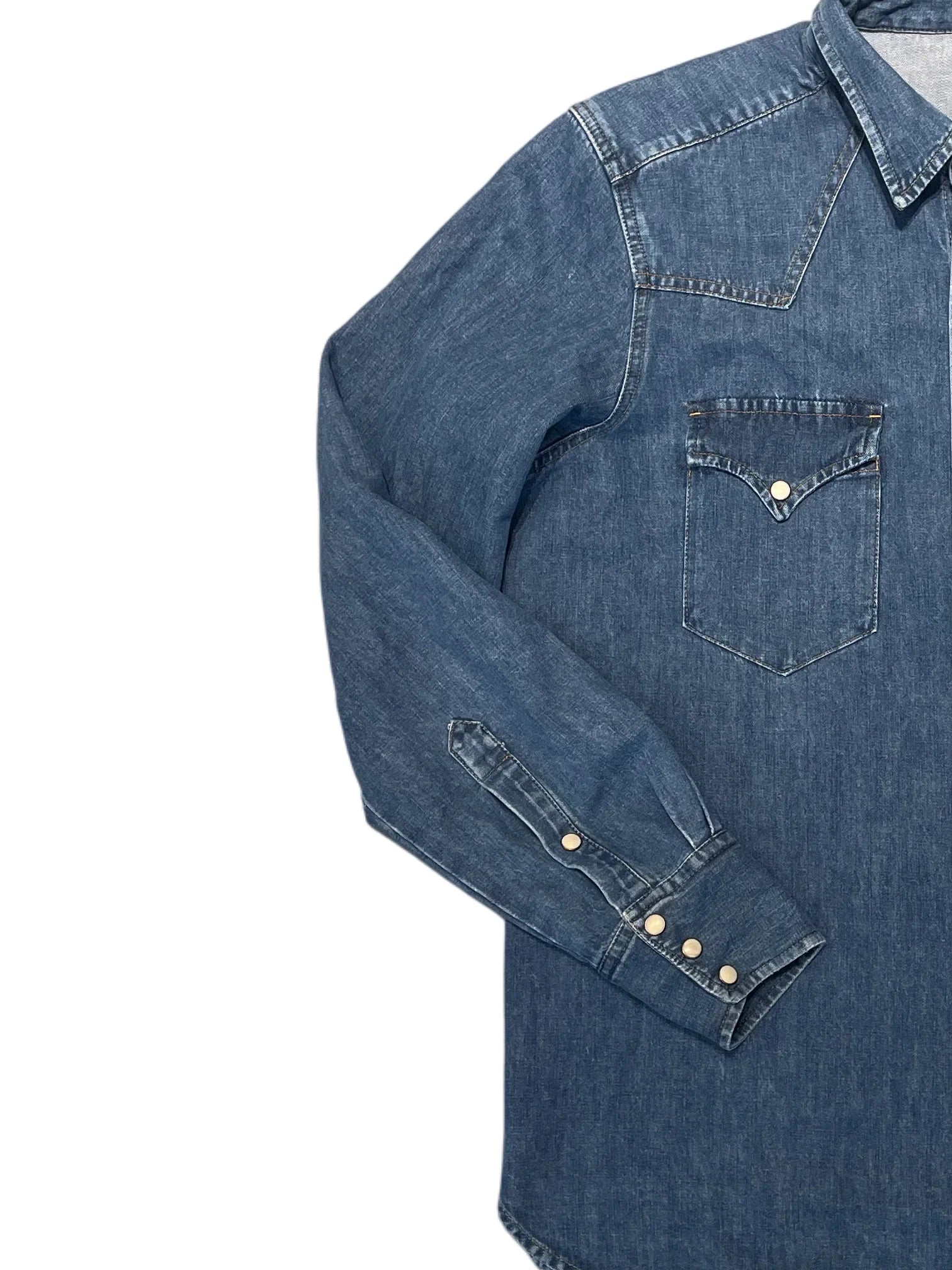 Fortela Denim Shirt L Blue