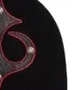 REGEN ZONE black and red veneer beanie Black