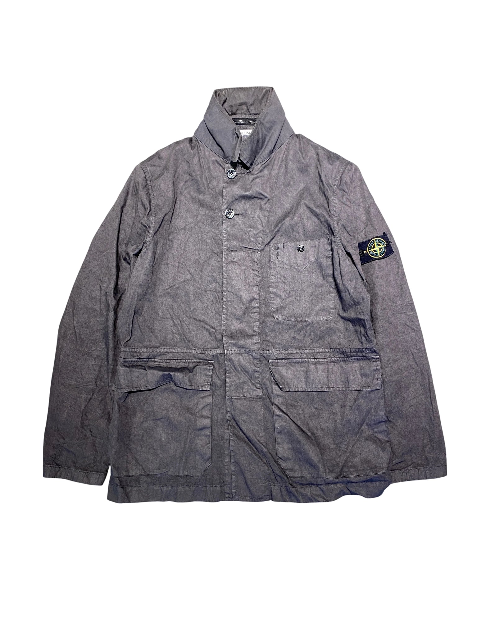 Stone Island Jacket L 42154720 Gray