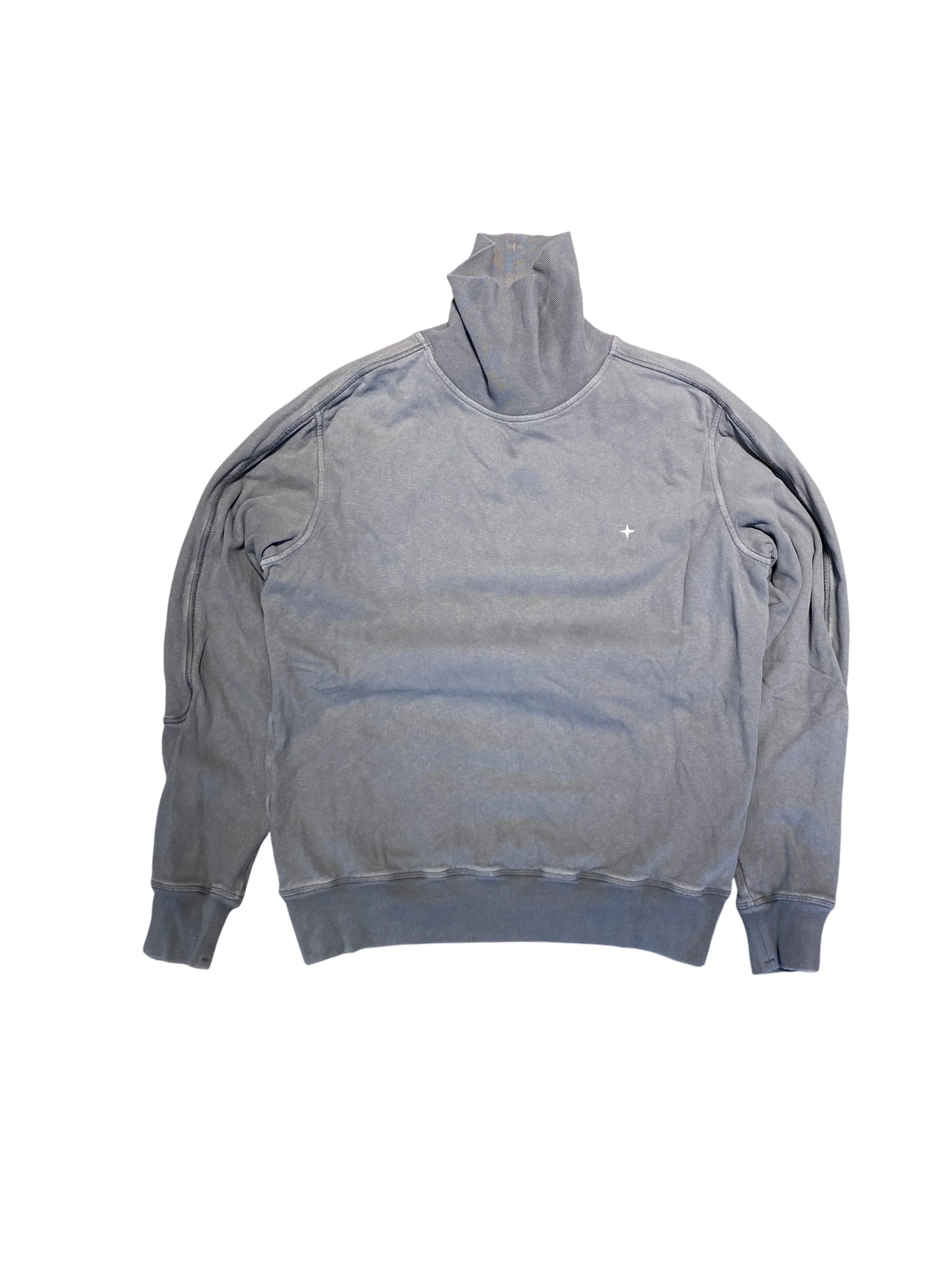 Stone Island Turtleneck Sweatshirt L 776742291255 Blue