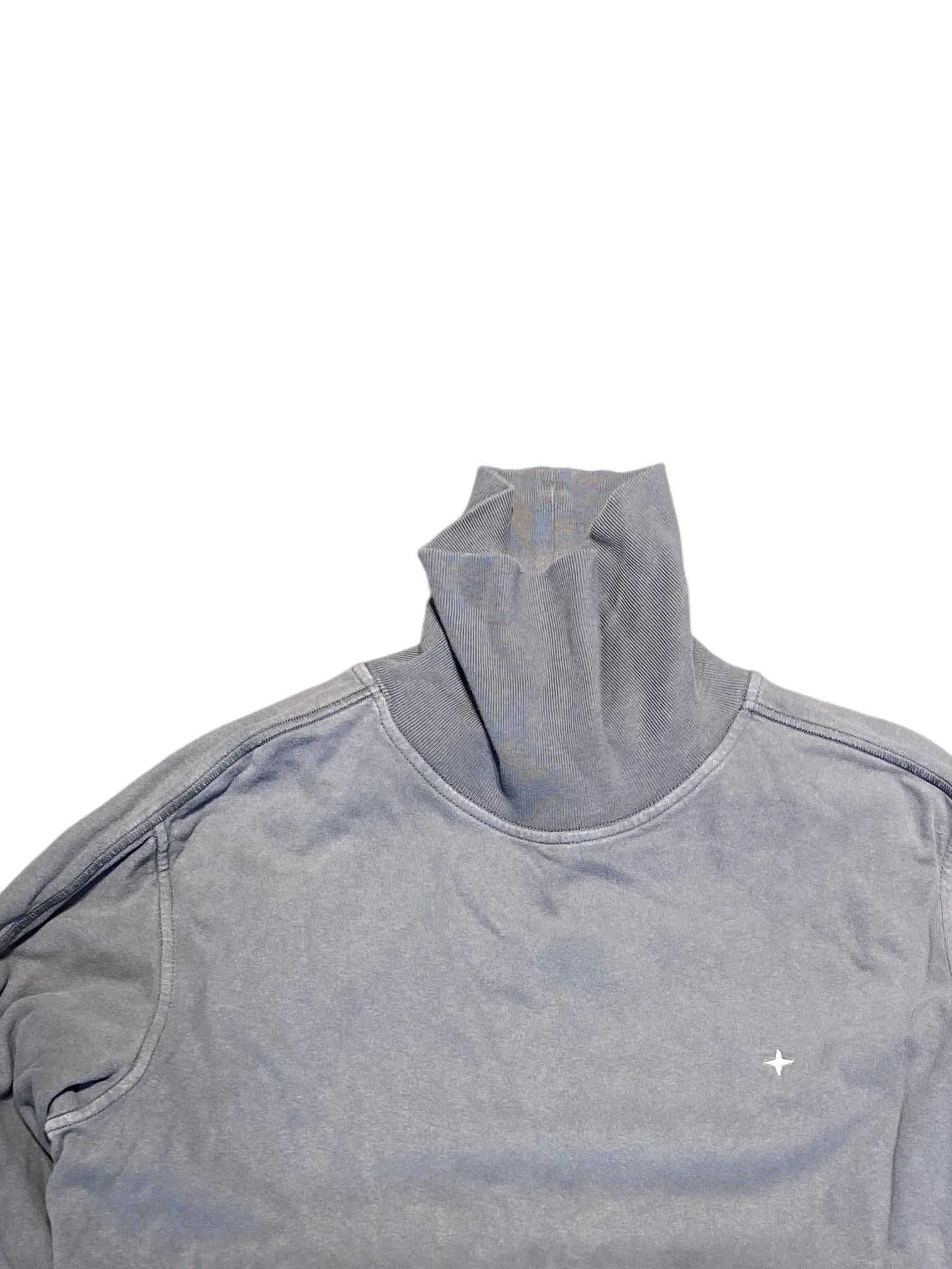 Stone Island Turtleneck Sweatshirt L 776742291255 Blue