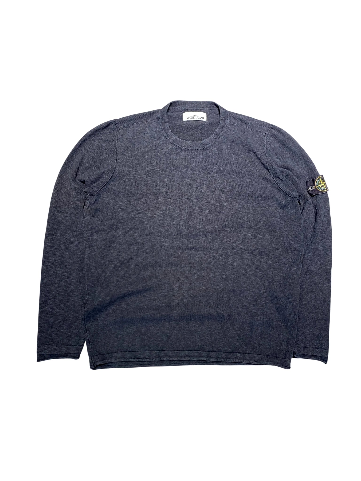 Stone Island Long Sleeve T-shirt XL 628849612165 Navy