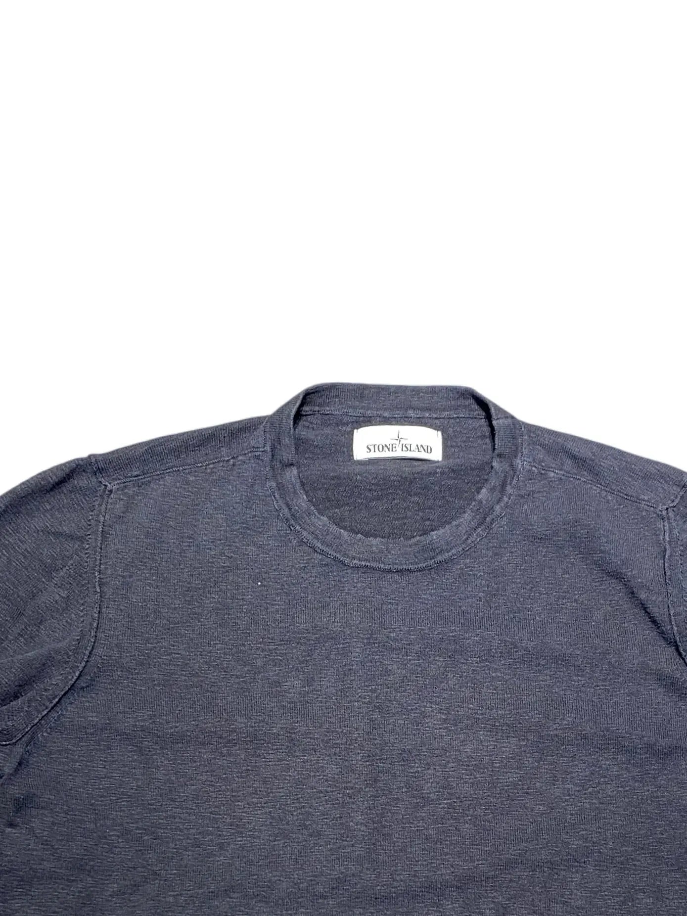 Stone Island Long Sleeve T-shirt XL 628849612165 Navy