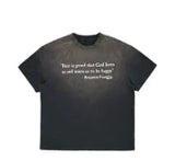 GREMADE beer aged t-shirt Black