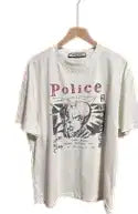 GREMADE police t-shirt S White