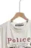 GREMADE police t-shirt S White