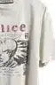 GREMADE police t-shirt S White