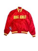 Vintage Starter Bomber Houston Rockets Jacket S Red