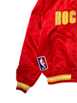 Vintage Starter Bomber Houston Rockets Jacket S Red