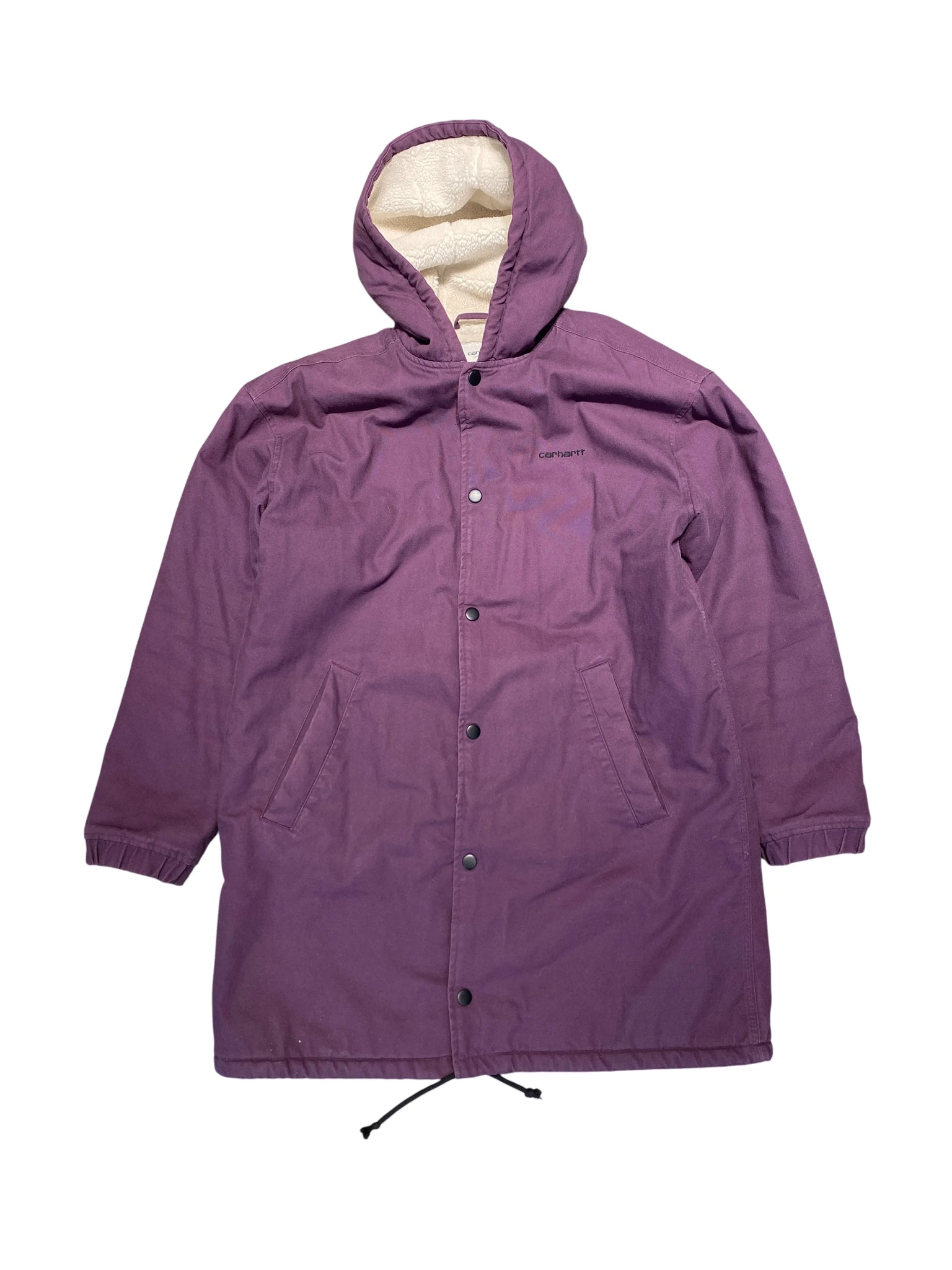Parka Jacket L Purple