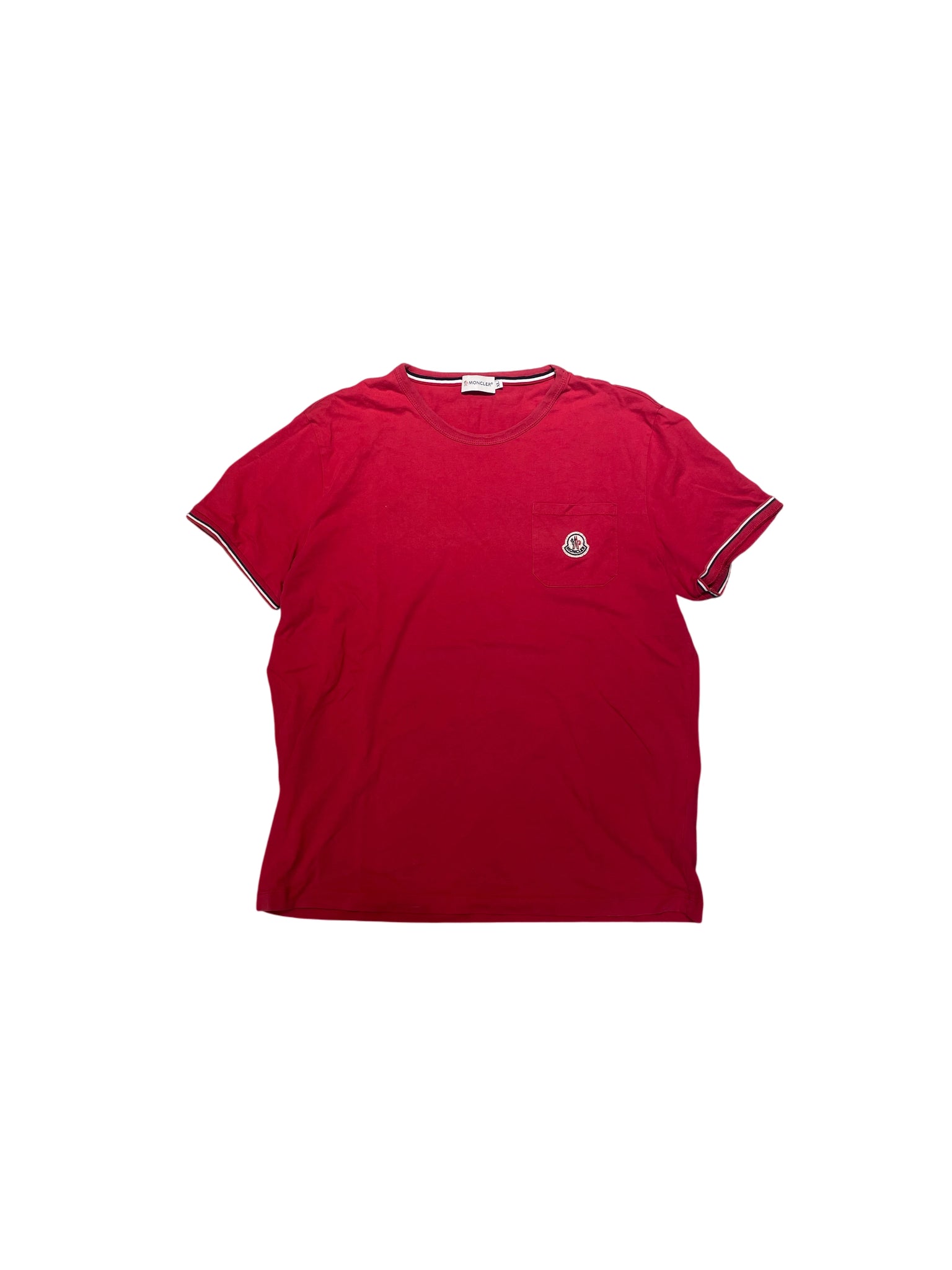 Moncler T-shirt XL 593437677771 Red